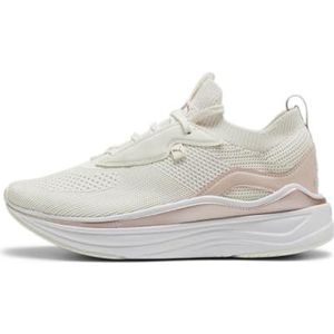 PUMA Dames Softride Stakd Sneaker, Warm Wit Wit-Rose Quartz, 6.5 UK, Warm wit PUMA witte rozenkwarts, 40 EU