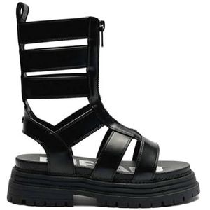 Lennox - Zeus - Sandalen - Effen - Imitatieleer - Met Plateau