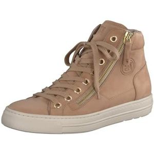 Paul Green Sneaker 4024-212, suède, blauw, dames, Lichtbruin 202, 37.5 EU