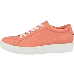 ECCO Soft 60 Premium sneakers voor dames, koraalrood, 41 EU