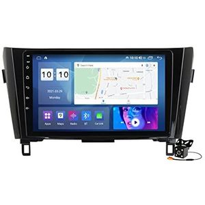 Android 14 Auto Stereo Radio voor N-issan X-Trail 2013-2017 GPS Navigatie 10In Touchscreen Mediaspeler Video-ontvanger Ondersteuning Wifi 4G DSP Carplay,M100s