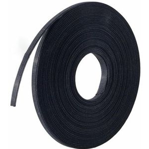 5m Trouwjurk BH Bot Vormgeven Accessoires Webbing DIY Naaiwerk Handwerk Kleding Ondergoed Korsetten Materiaal-Zwart 8mm