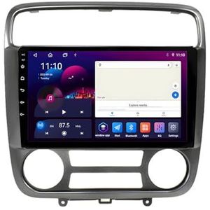 Android 13 GPS Navigation Stereo voor Honda Stream 2000-2006 9 Inch 2 Din Car Stereo Radio met CarPlay AHD Omgekeerd beeld Bedieningselementen op het stuur Bluetooth(S1 1G+32G)