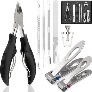 marQus - Voetverzorgingsset - Professionele Voet- en Handverzorging - 8-delig - Voor Dikke en Ingrowende Nagels