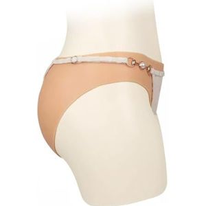 Adima Transgender Siliconen Broek Inbrengbare Valse Kut Kameel Teen Controle String Butt Body Enhancer Shorts voor Crossdresser,Bronzen,Basic