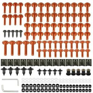 CANGM Motorbehuizing schroeven en moeren set voor Aprilia SRV 850 SRV850 Sportcity 50/125/250/300 SR Motard motoraccessoires kit bekledingsschroeven set (C)
