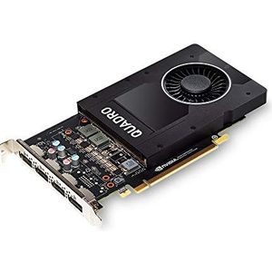 NVIDIA - QUADRO P2000 - Videokaart - 5GB GDDR5 - PCI Express 3.0 x16 - 4x DP 1.4