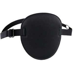 Enkele ooglapje - ooglapje | Zachte patch voor één oog, verstelbare oogbedekking, herbruikbaar oogkostuum voor kinderen, volwassenen, alle leeftijden en familie, accessoires voor ooglapjes