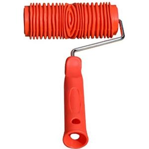 Hout Patroon Roller Verf Borstel Art Behang Imitatie Houtnerf Tool Muur Textuur Art Schilderen Tool Herbruikbare