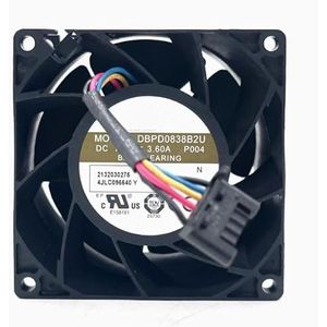 LMNCBVYA DBPD0838B2U DC 12V 3.60A 80x80x38mm High-Performance Server Fan