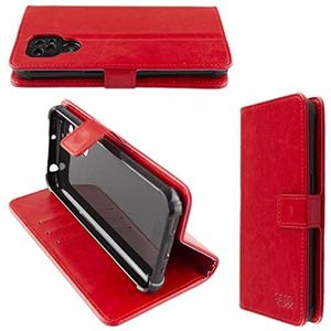 caseroxx tas voor Doro 8210, 8200/8210 Bookstyle-Case in rood cover boek