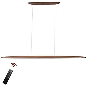 Dimbare led-hanglamp van hout, creatief, 36 W, modern, restaurant, plafondlamp, in hoogte verstelbaar, voor woonkamer, slaapkamer, plafondverlichting, diameter 130 cm Oro rosa + oro rosa