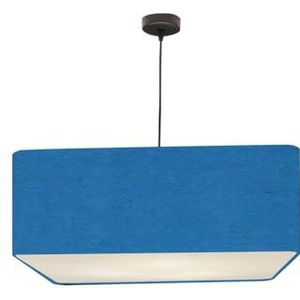 Lumlum Blauwe Carlito vierkante hanglamp D: 50 x H: 20