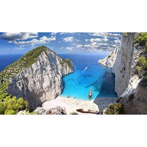 Zakynthos Beach Griekenland Schilderen op nummer Diy Uniek