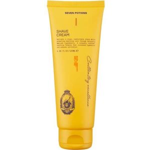 SEVEN POTIONS Lathering Shaving Cream for Men – Smooth, Irritation-free Shave – Soothing, Hydrating, Moisturising Shave Soap – Natural, Vegan, Cruelty-Free (120ml)