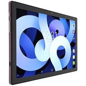 10,1 Inch Tablet-pc, 8 MP voor 16 MP Achter Dubbele Luidsprekers Capacitief Touchscreen 1920x1200 Bluetooth 5.0 Tablet-pc Om Te Werken (Paars)
