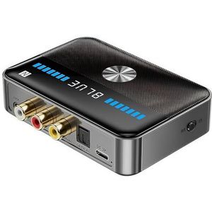 Bluetooth 5.3 Adapter - 3-in-1 Bluetooth Audio-adapter - Ondersteunt MP3/WAV/WMA/APE/FLAC/M4A/ALAC/AMR voor 2 Hoofdtelefoons