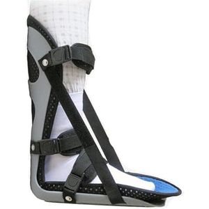 Fractuurlaarzen, enkelstabilisatieorthese, plantaire fasciitis, uniseks, verstelbare nachtspalk, voetdruppel-orthese, enkelverstevigingsfixatie, voetsteun voor enkelbescherming (L)
