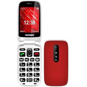Telefunken Mobiele telefoon voor oudere S445, 32 GB, 7,1 cm (2,8 inch)