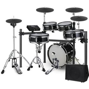 Elektronische Drums Draagbare Vijf Drums Vier Bekkens Elektronische Drum Muziekinstrument Drumset Voor Volwassen Studenten