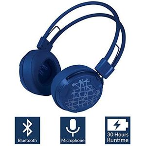 ARCTIC P604 Wireless - Bluetooth on-ear hoofdtelefoon met microfoon I draadloze headset met Bluetooth 4.0 & NFC Pairing I neodymium driver I lichte smartphone-hoofdtelefoon 0 blauw