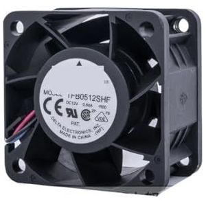 Voor Delta Electronics THB0512SHF R00 DC 12V 0.6A 50x50x32mm 3-draads serverkoelventilator