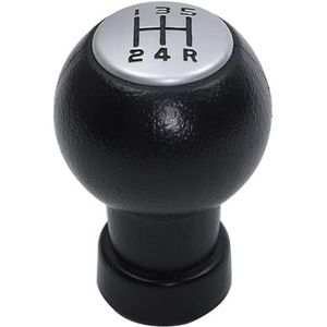 Gear Shift Stick Knop Voor Suzuki Voor Swift SX4 2005-2010 Versnellingspookknop Fit ""D"" Type 5 Speed ​​MT Adapter Auto-accessoires Interne Vervanging Versnellingspook knop(Silver)