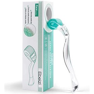 Derma roller met 192 naalden, micronaaldsysteem, anti-aging, tegen acne, striae, cellulitis, huidverlies, haaruitval