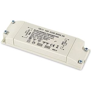 Dimbare elektronische slanke transformator voor halogeenlampen 230V naar - 12V - 35W-105W
