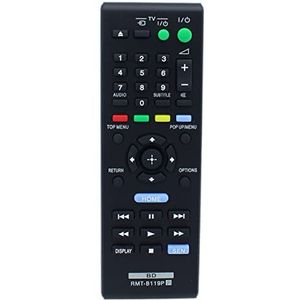 Sony - RMT-B119P - Afstandsbediening - Vervanging voor Blu-ray Disc DVD-speler