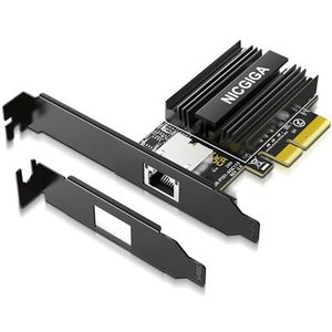 10G Base-T PCI-e netwerkkaart, Marvell AQC113-controller, NICGIGA 10 Gb Ethernet-adapter ondersteuning WOL, 10 Gbe RJ45-poort NIC-kaart, Windows10/11/Windows Server/Linux