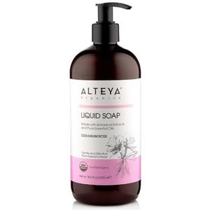 Alteya Organics - Liquid Soap - Geranium Rose - 500 ml - Handzeep