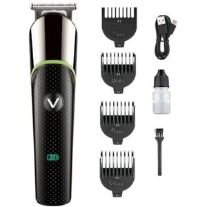 Tondeuses voor mannen, tondeuse oplaadbare tondeuse draadloze haarsnijmachine elektrische kapselmachine draagbare tondeuse voor mannen