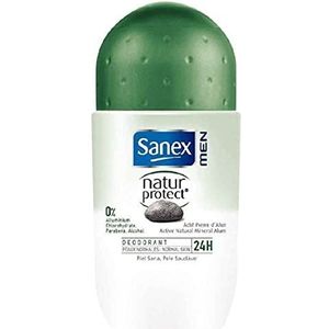 Sanex Men Deodorant Natuur Protect' Normale Skin Roll-On 50 ml (3 stuks)