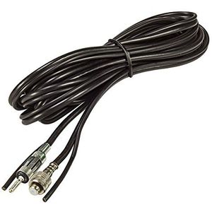 tomzz Audio 1600-006 auto-antenne verlengkabel 4,5m schroefverbinding met DIN-stekker met afstandsantennekabel
