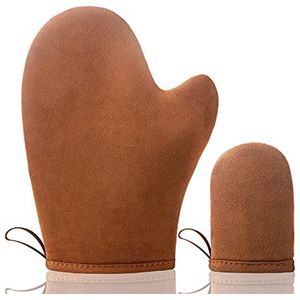 Zelfbruinende Mitt Applicator Mit Sunless Tanning Mitten Self Tanner Mitt Self Tan Mitt Self Tanner Applicator Mitt Tan Applicator Mitt Met Duim Ultra Zachte Tanning Handschoen