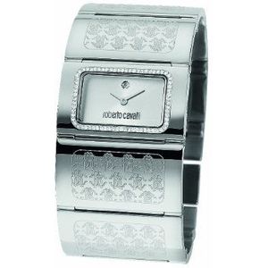 Roberto Cavalli Dameshorloge Pavon R7253117615, zilver/zilver