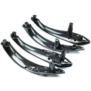 Auto interieurdeurgrepen Voor BMW 3 Serie F30 F80 F31 F32 F33 F34 F35 F36 2013-2018 Binnendeurgreep Binnenpaneel Met Afdeklijst(Carbon Fiber F30 F35)