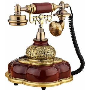 Oude stijl key bellen vaste lijn, bedrade retro telefoon, antieke telefoon voor huisdecoratie, gebruikt voor kantoor, hoteldecoratie, collector's gift