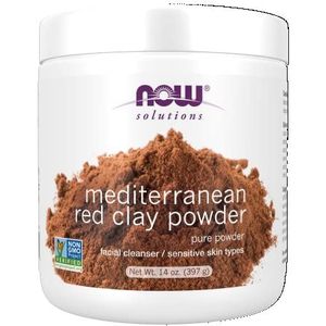 Now Moroccan Red Clay Powder (Pure Powder) 14 oz
