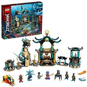 LEGO 71755 NINJAGO Tempel van de Eindeloze Zee, Set met Minifiguren, Constructie Speelgoed voor Kinderen van 9 Jaar of Ouder