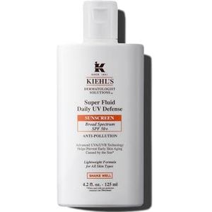 Kiehl's Super Vloeibare UV Protector Ultra Licht Zonnebrandcrème SPF 50 + 4.2 oz (125ml)