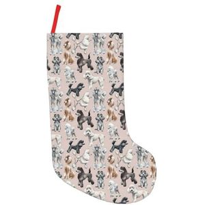 Oodles Of Poedles Print Kerst Kousen,Vakantie Party Decoraties