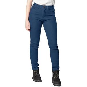 Bikers Gear Australia BGA Motorjeans voor dames, beschermende motorbroek, kevlar, stretch, motorjeans, dames, met afneembare heup- en kniepantser, Blauw, 42