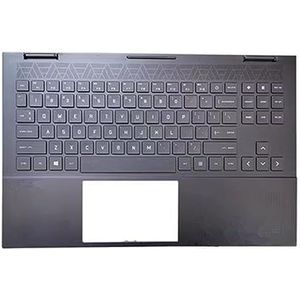 Laptop Upper Case Cover C Shell & Keyboard For HP OMEN 15-EK 15-EN TPN-Q236 238 Zwart With Colorful Backlit