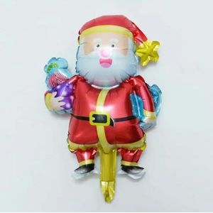 Mini Sneeuwpop Kerstman Elanden Kerst Folie Ballon Vrolijk Kerstfeest Decoratie Nieuwjaar 2024 Feestbehoeften Kinderspeelgoed-11-AS FOTO