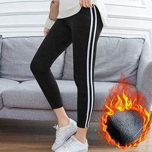 HongYa Dames Streep Print Kasjmier Elastische Oefening Fitness En Running Broek Legging Sport Femme Fitness Compressie Gym Broek Zachte