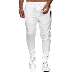 Redbridge Joggingbroek voor heren, joggingbroek, sweatpants R-B-J, wit, L