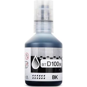BT-D100 dye-inkt navulling compatibel met Br-ther DCP-T230 T236 T238 T430 T435W T436W T439W T536W T730W T735W T830DW T835 printers(黑色)