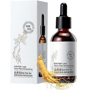 Haarolie voor haargroei, anti-haaruitvalolie voor vrouwen, 60 ml ionisch plantenversterkings- en groeiproduct tegen haaruitval, haarverzorgingsolie voor gespleten punten en droge hoofdhuid Anulely